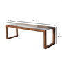 Hanah Home Soporte de TV Via - Wooden